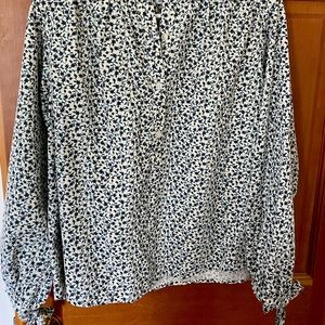 Old Navy long sleeve dress shirt with ties